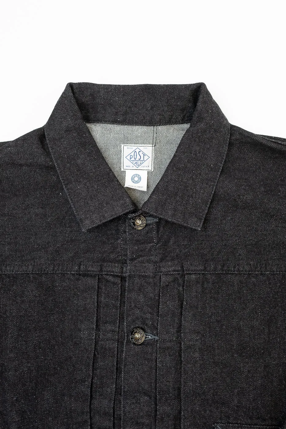 1108-12DB - Ranchero 12oz Selvedge Denim - Black