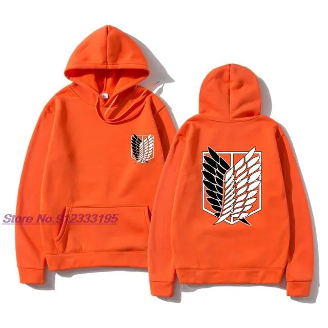 Anime Inspired Attack on Titan Hoodie - AOT