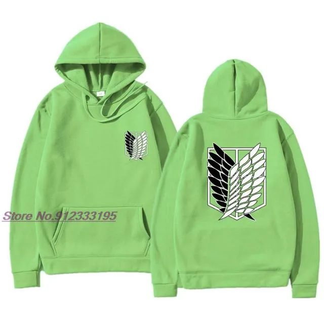Anime Inspired Attack on Titan Hoodie - AOT