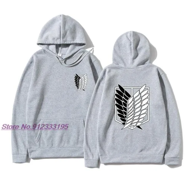 Anime Inspired Attack on Titan Hoodie - AOT