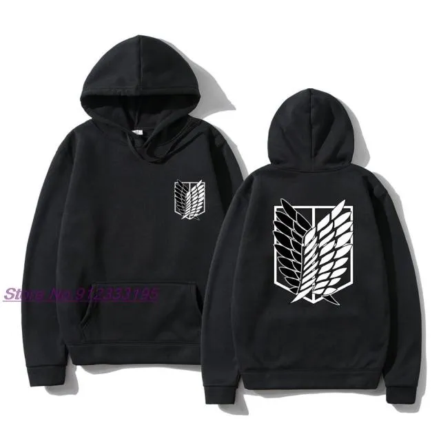 Anime Inspired Attack on Titan Hoodie - AOT