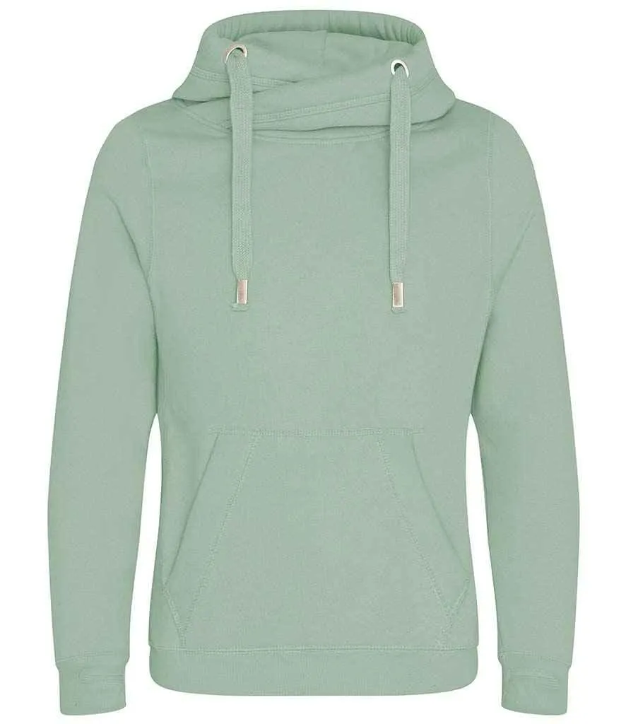 AWDis Cross Neck Hoodie