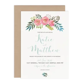 Floral Wedding Invitations