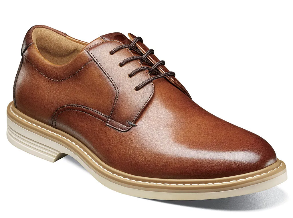 Florsheim Men's Norwalk Plain Toe Oxford Cognac Multi