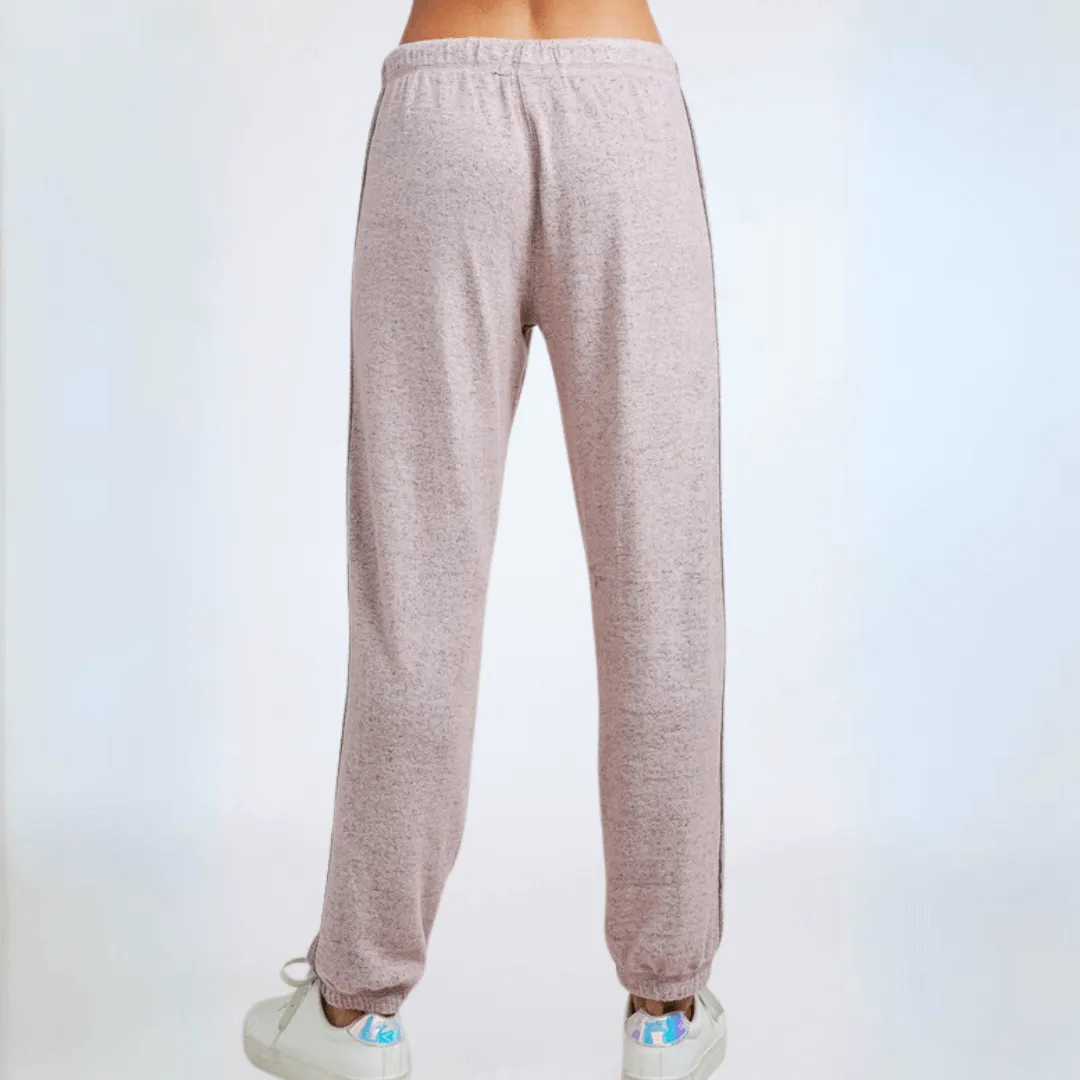 Heather Lilac Soft Brushed Knit Set Made in USA