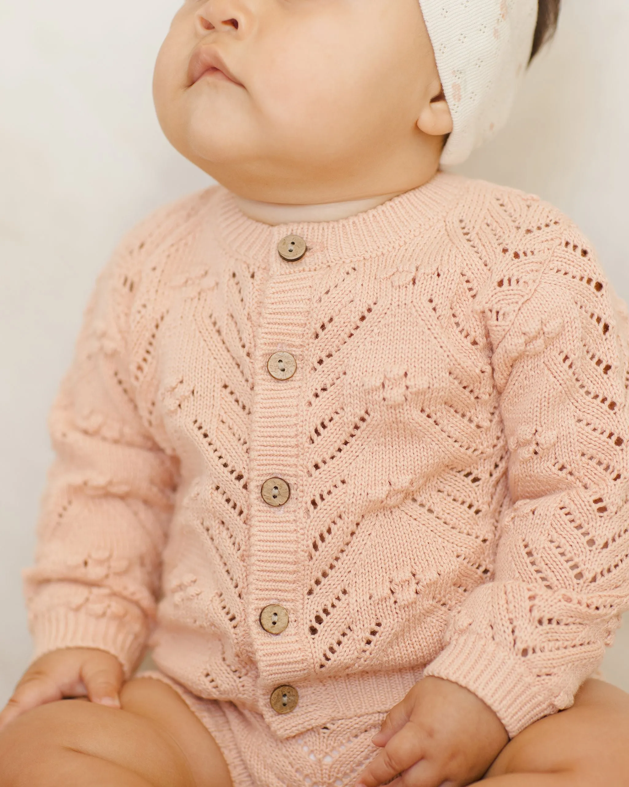 Knit Cardigan - Melon