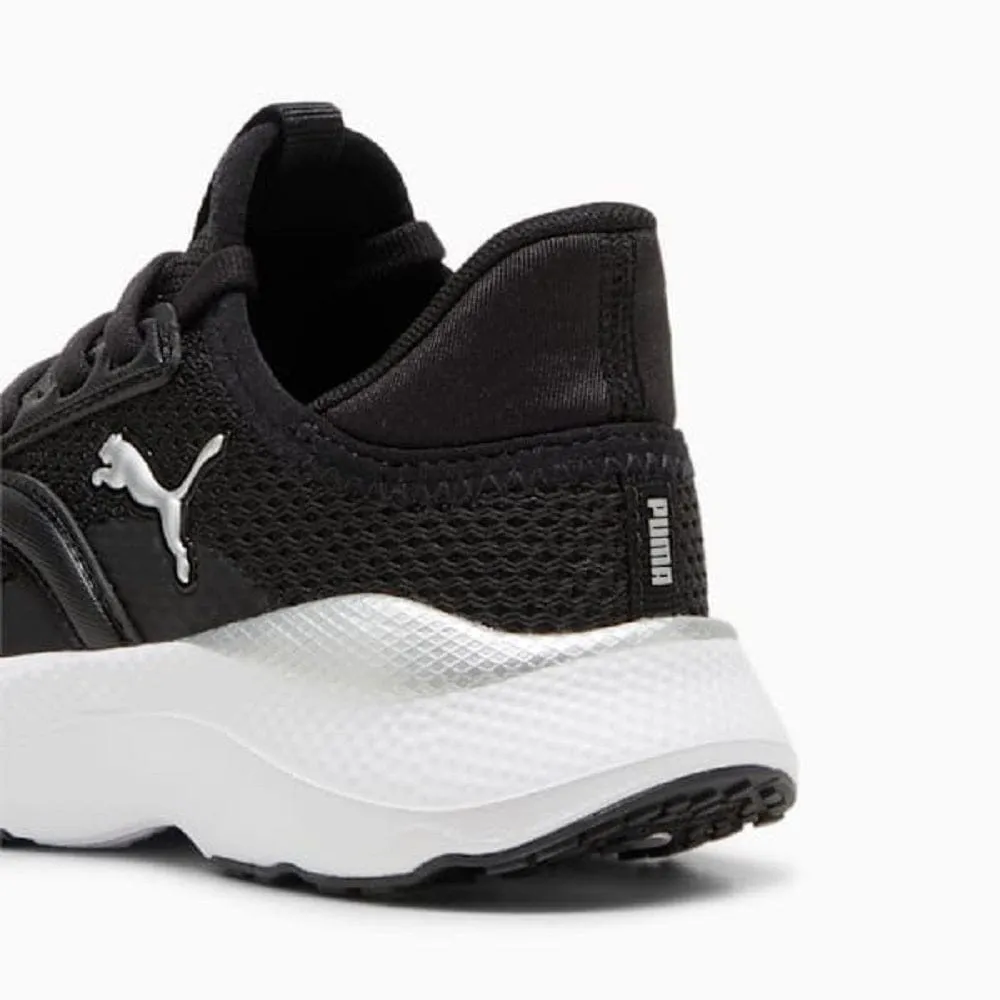 PUMA Childrens Soft Mayve - Black / White