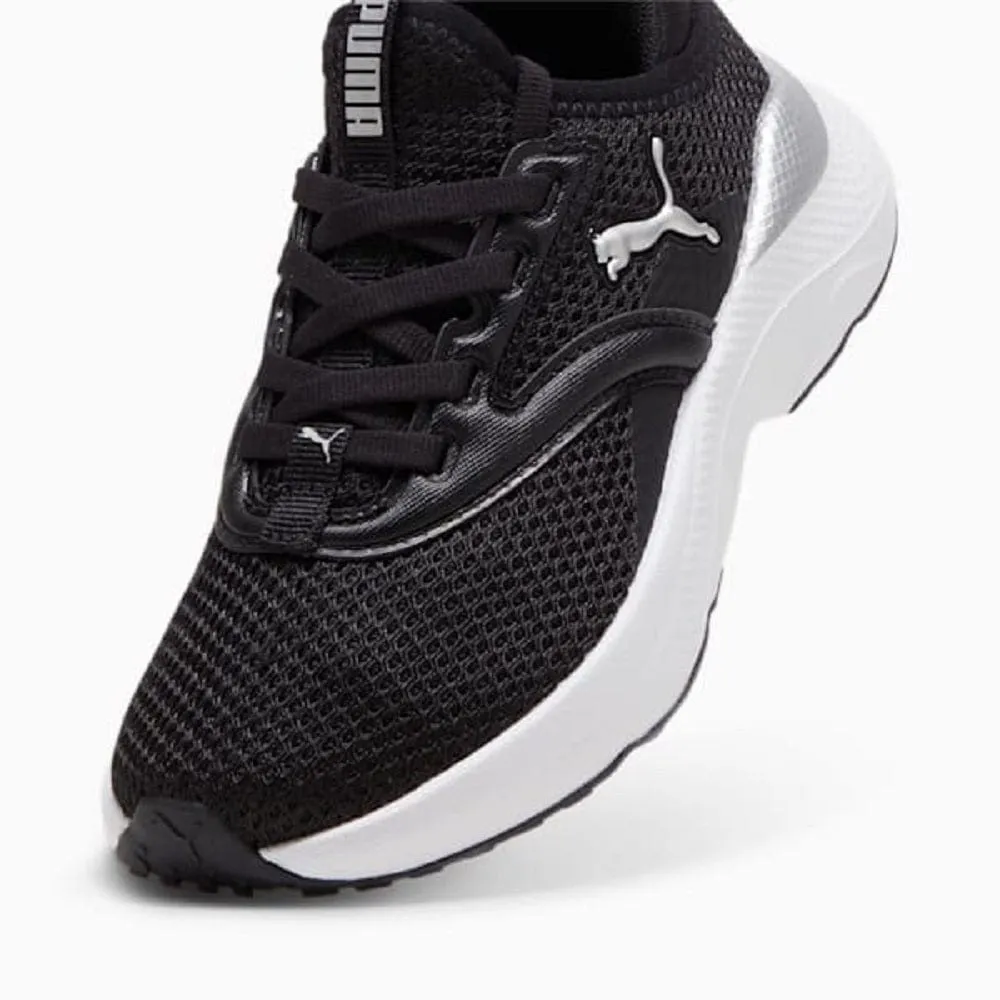 PUMA Childrens Soft Mayve - Black / White