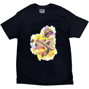 Retro Kings Mamba Watercolour Tee - Black
