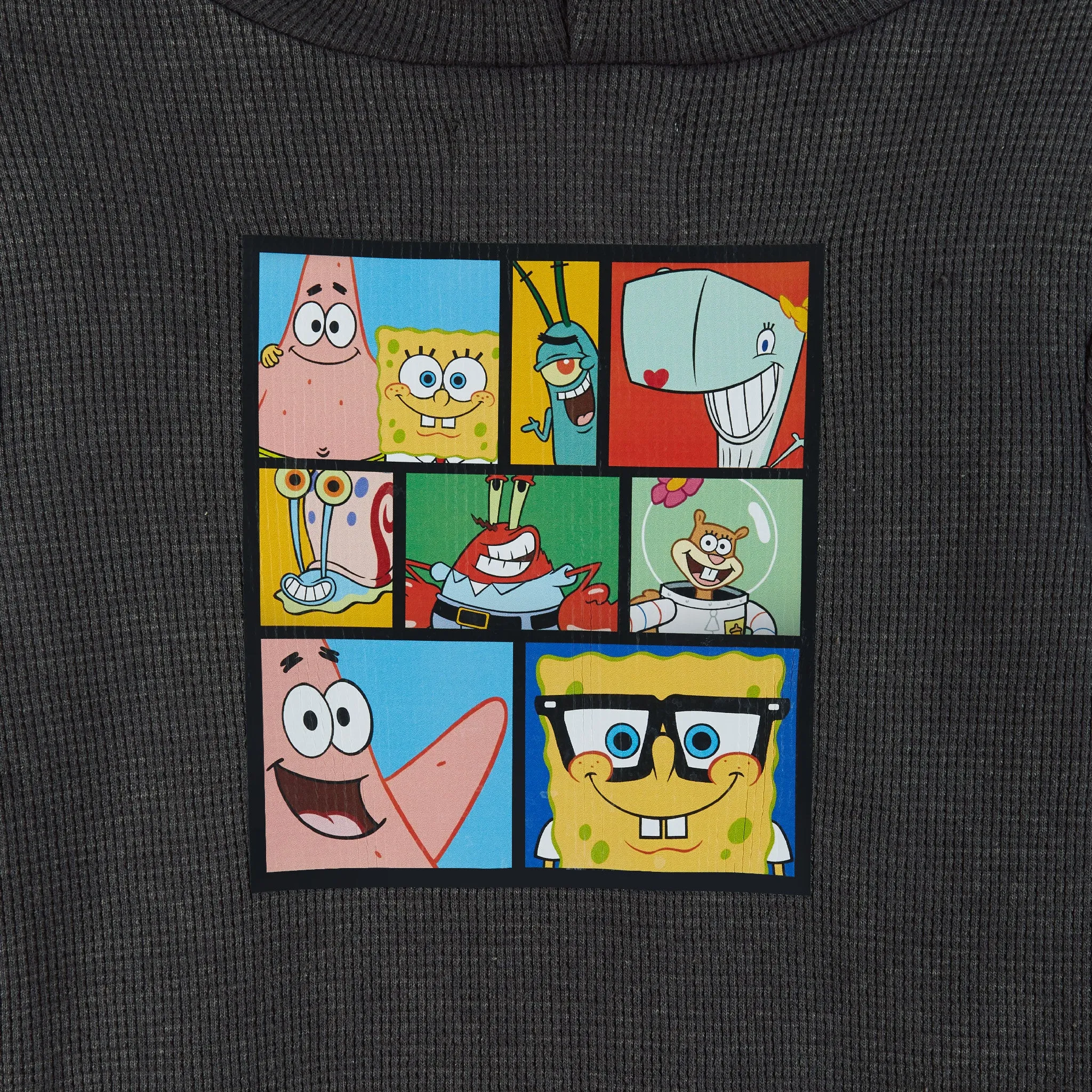 SpongeBob SquarePants™ x Andy & Evan® | Infant(9-24M) Hooded Waffle Tee Jogger Set
