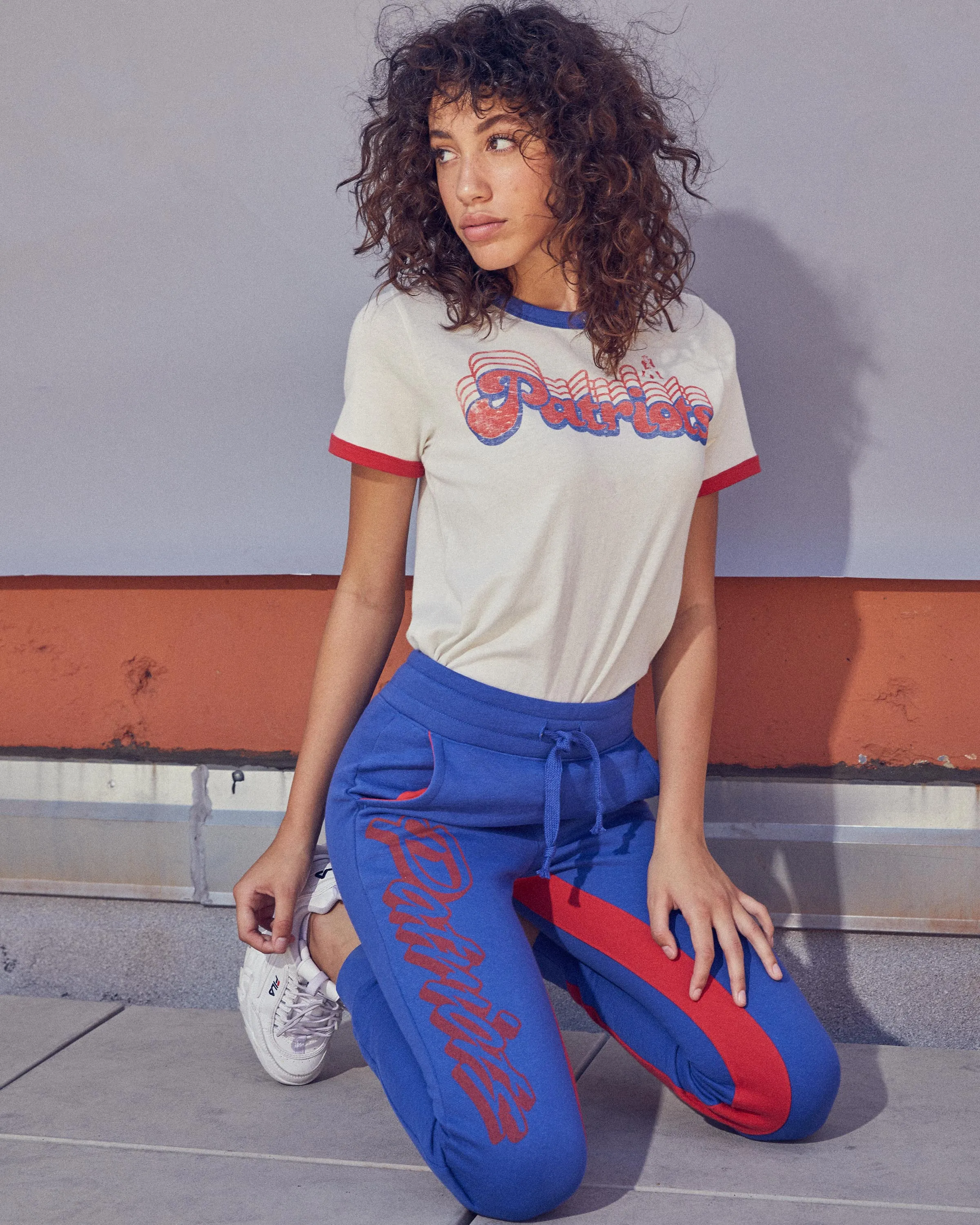 Women's Patriots Paneled Fleece Jogger