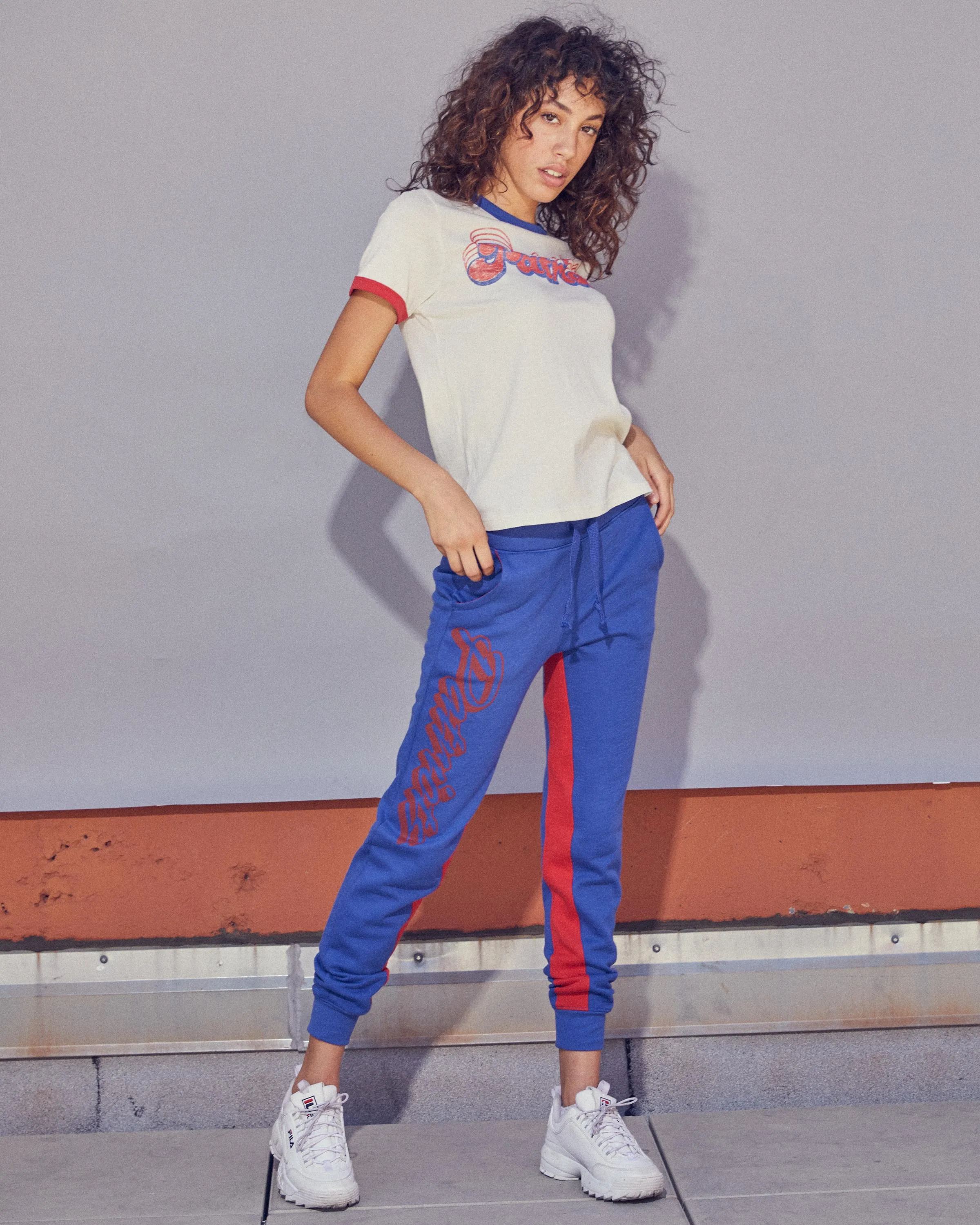 Women's Patriots Paneled Fleece Jogger