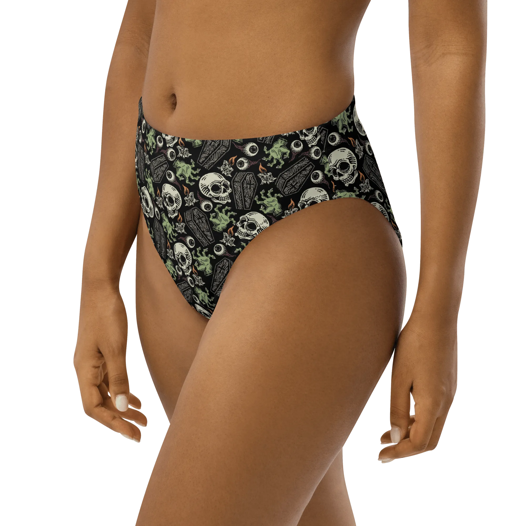 Zombabe Sport High-Waisted Bikini Bottom